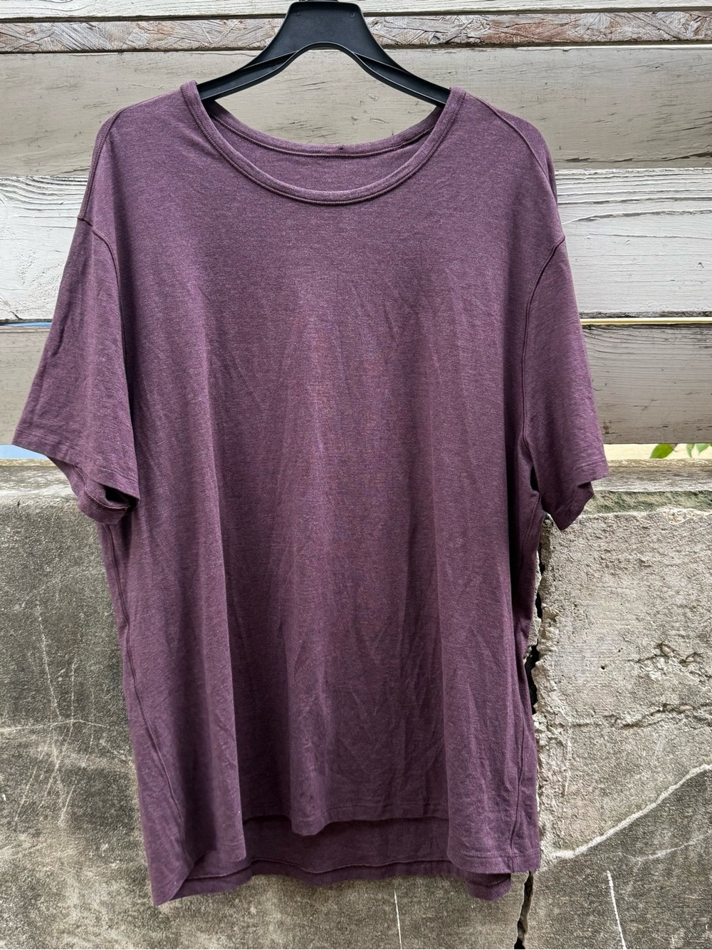 Men's Lululemon Crewneck T-Shirt in Plum